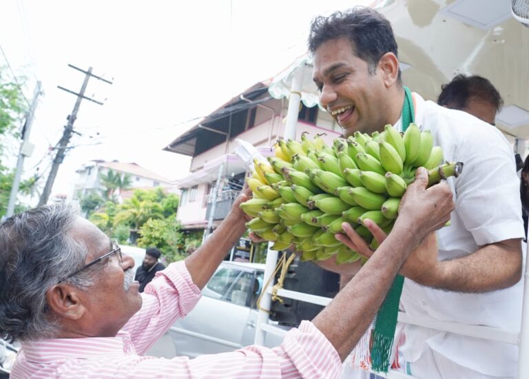 Hibi eden lok sabha elections