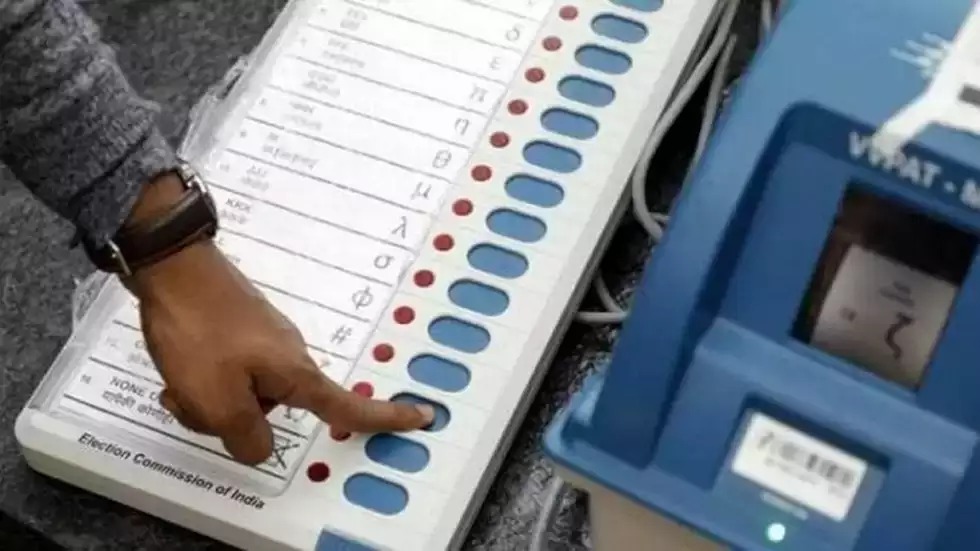 lok sabha election voting machine